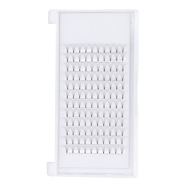 5D Short Stem Premade Fans Lashes Eyelash Extension Trays